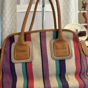 Hogan Multicolor Striped Women's Bag